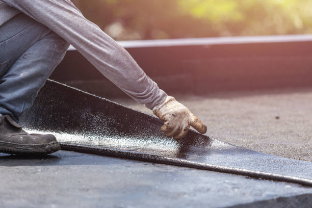 Professional Waterproofing technician working in Coatesville, PA